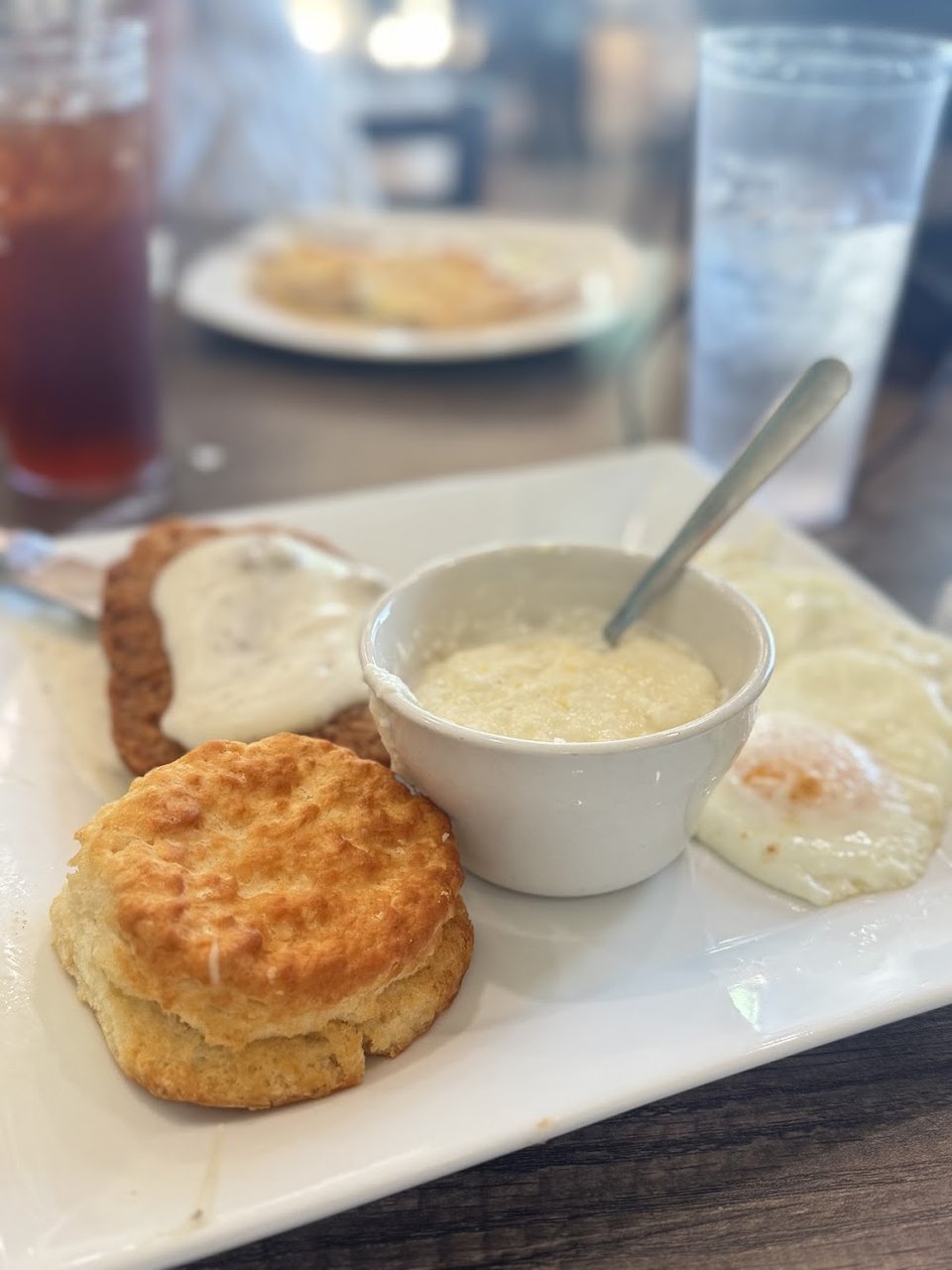 Country Biscuit Plate